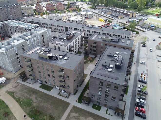 Byggefelt 2.9 i Odenses nye bydel, Gartnerbyen, er nu afleveret af Skjøde.