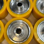 PUR hjul fra Dansk Gummi Industri