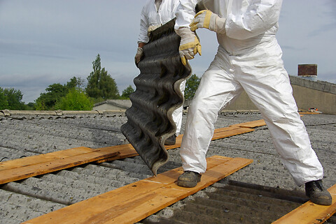 Sanering av asbest eller asbesthaltigt material 17 - 20 maj
