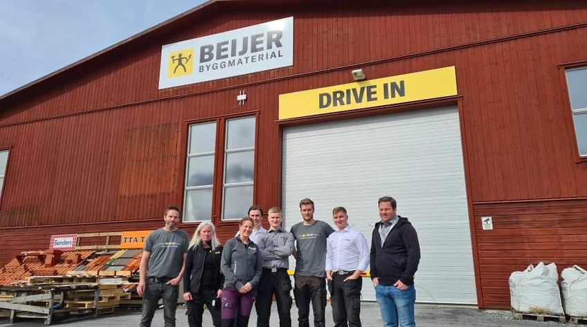 Beijer öppnar byggvaruhus i rekordfart