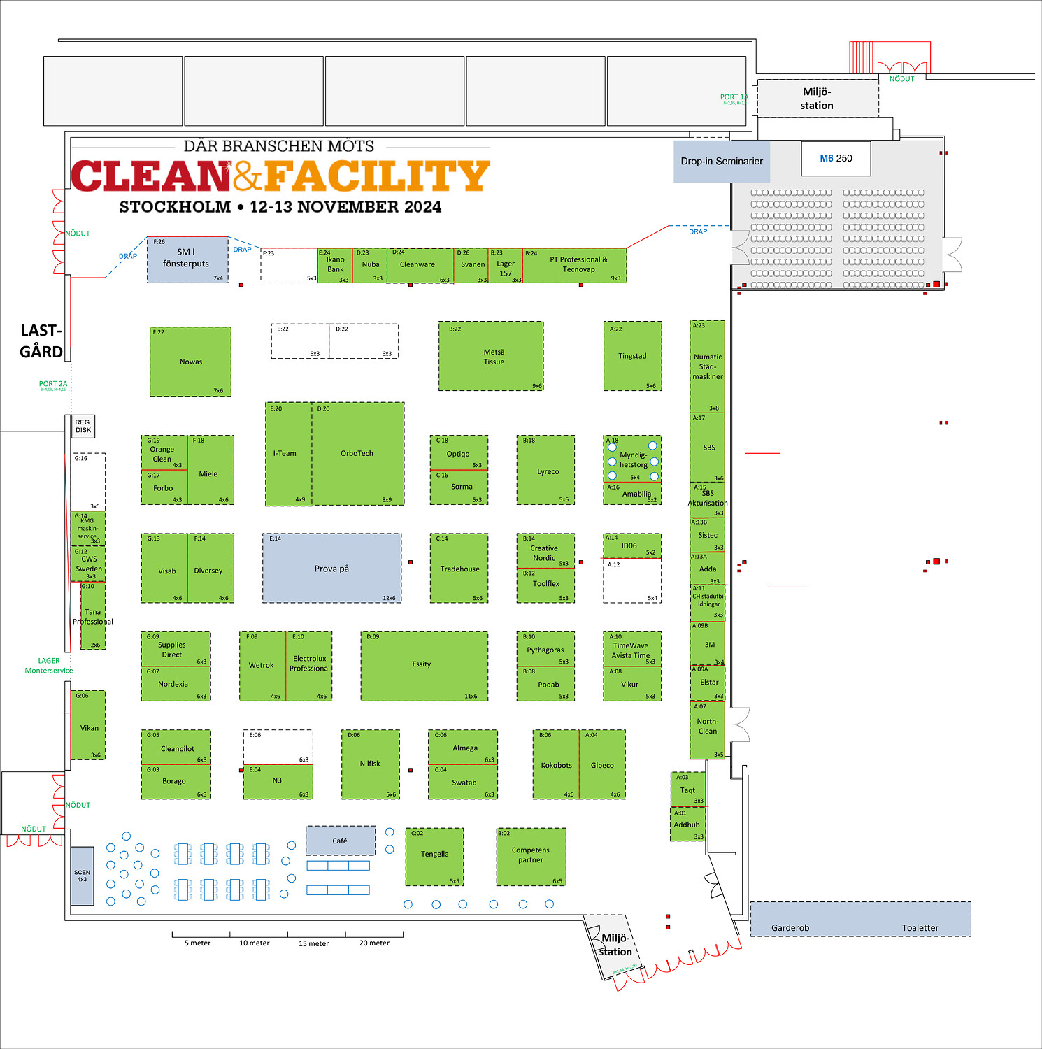 Clean & Facility 2024 hall overview