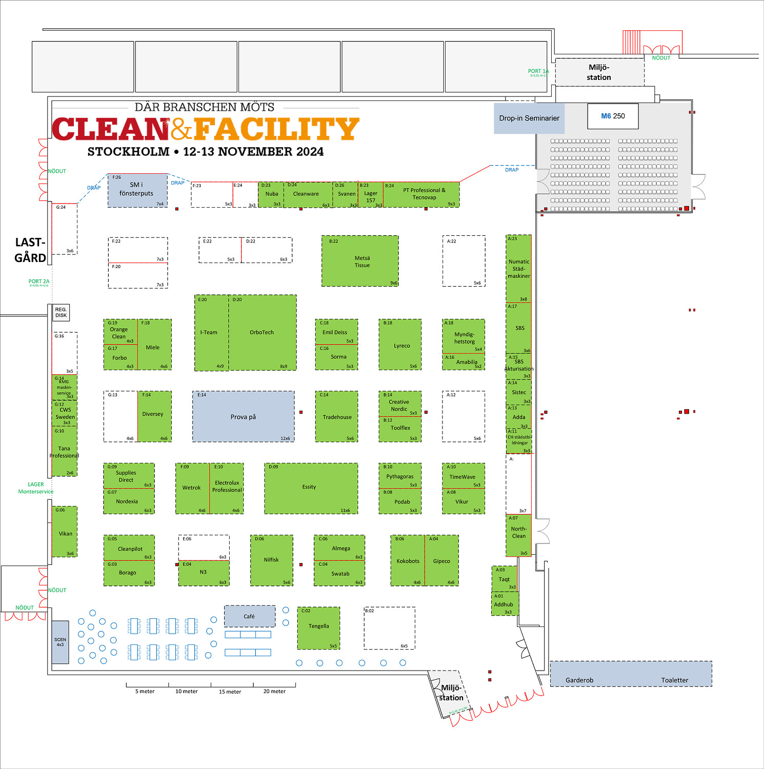 Clean & Facility 2024 hall overview