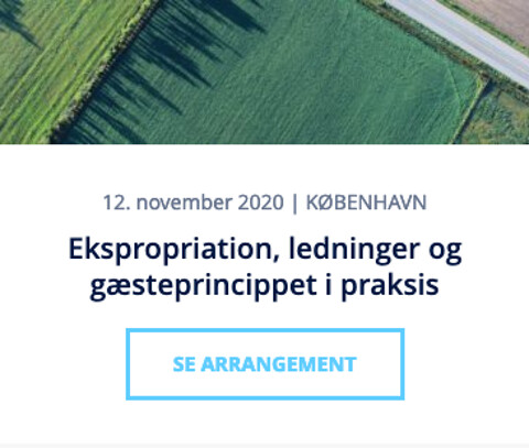Ekspropriation, ledninger og gæsteprincippet i praksis - Ekspropriation, ledninger og gæsteprincippet i praksis - Nohrcon