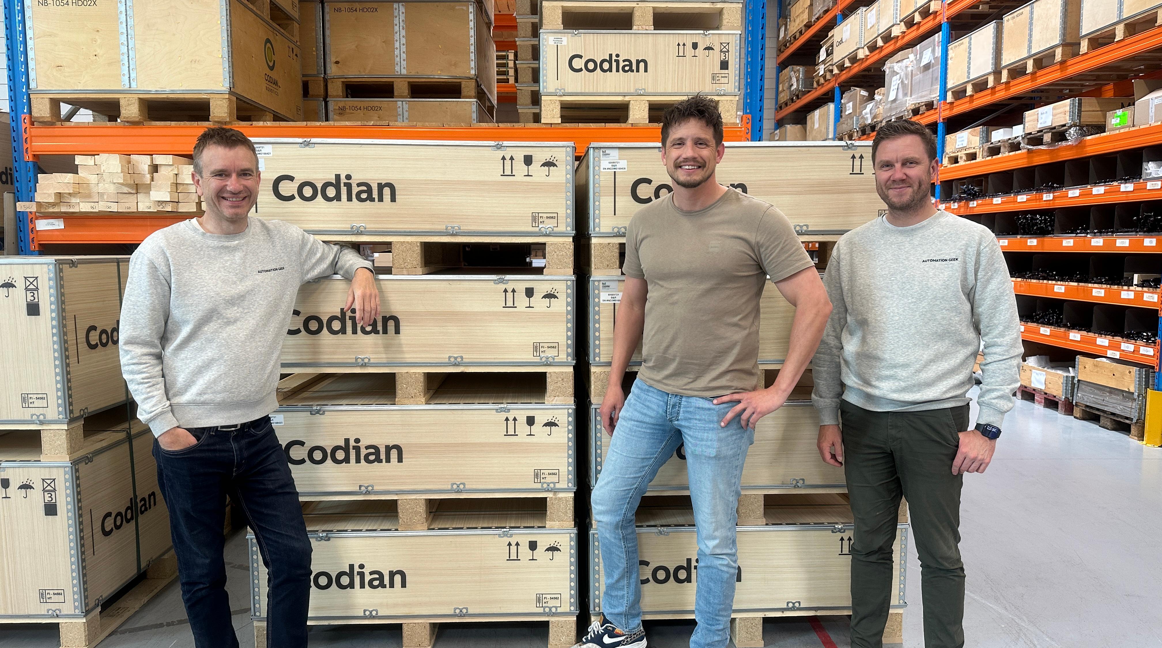 Sådan bygger Codian deres robotter