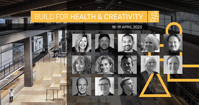 Dygtige talere på Build for Health & Creativity 