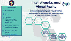 Center for Velfærdsteknologis invitation til VR-dag\n