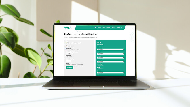 New service at Wila : configure your product 