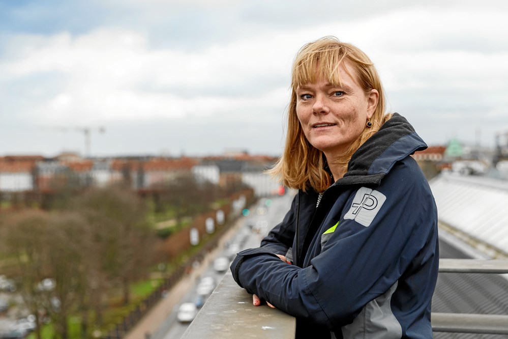 røre ved Ironisk forhøjet Branchedirektør Dorthe Mathiesen oplever positive virksomheder: Grøn  betonomstilling skal også være en god forretning