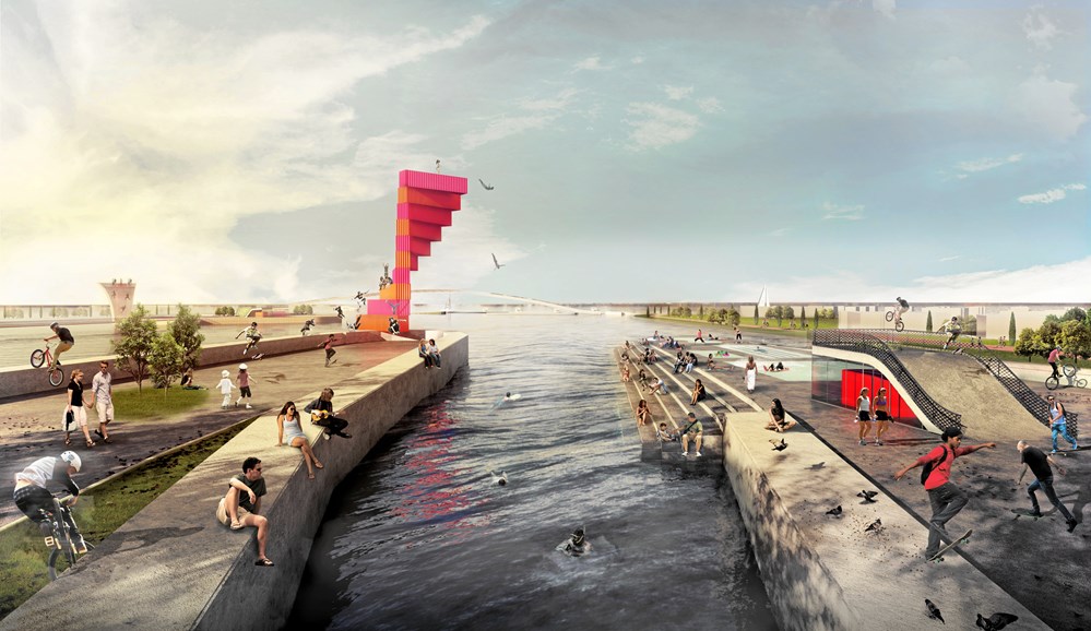 Korsør vil omdanne færgehavn til center vandsport -