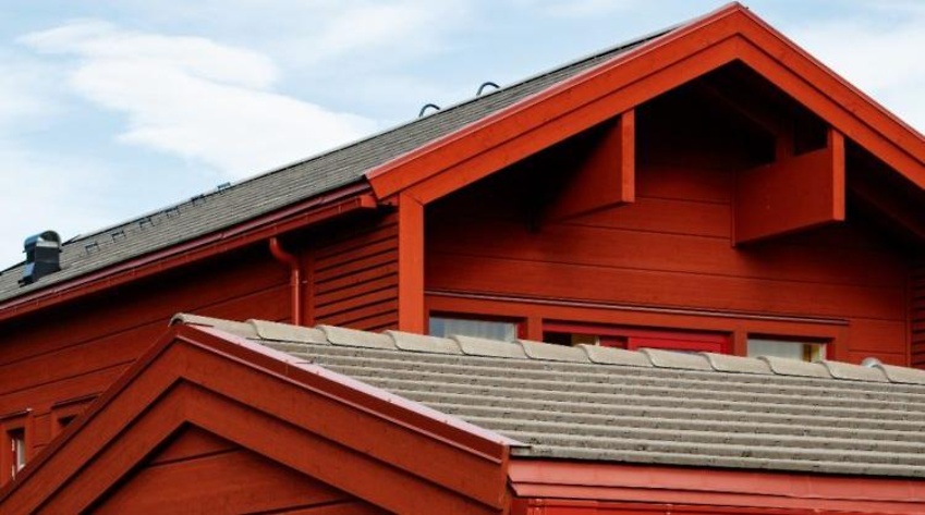 Rödfärgade hus prisas