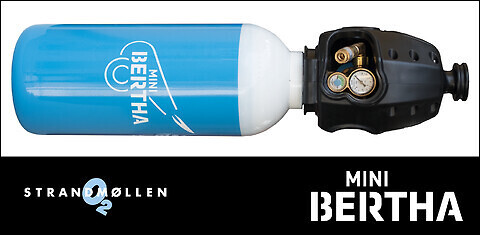 Mini Bertha Oxygen (8 liter och 300 bar), Strandmöllen AB - Mini Bertha Oxygen