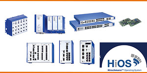NEW version: Hirschmann Operating System (HiOS) V9.0
The HiOS software increases the power and performance of its Industrial Ethernet switches. HiOS software supports various security mechanisms, comprehensive management and diagnostic methods, precise time synchronization and redundancy protocols.