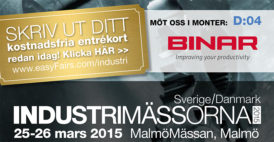 Mot Binar Pa Industrimassa I Malmo Metal Supply Se