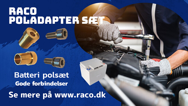 Batteripolset Poladapter mässing bra anslutningar med 6 mm eller 8 mm skruvar för batteripol polskoadapter RACO GSE 12FGL42 bra anslutningar