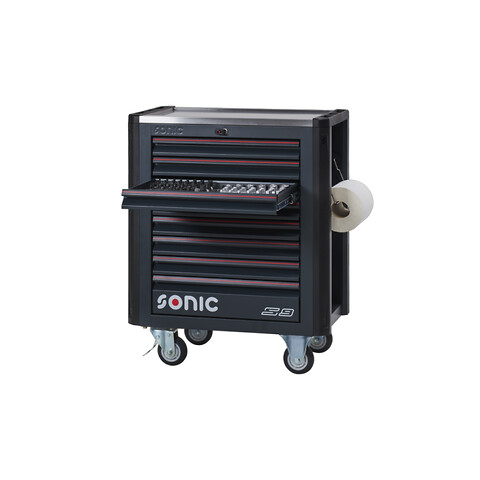 Sonic NEXT værktøjsvogn S9 inkl. 384 stk. værktøj - Værkstedsvogn S9 SONIC NEXT