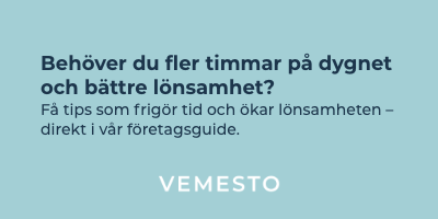 Verxter AB/ Vemesto Företagsservice 