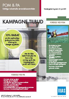 Rejsende købmand Gravere Tulipaner Sommertilbud på PA og POM til industrien - Metal Supply DK