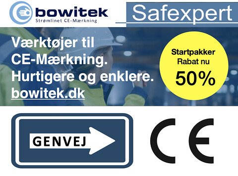 CE-mærkningsværktøj: Køb Safexpert startpakker med store intro-rabatter!