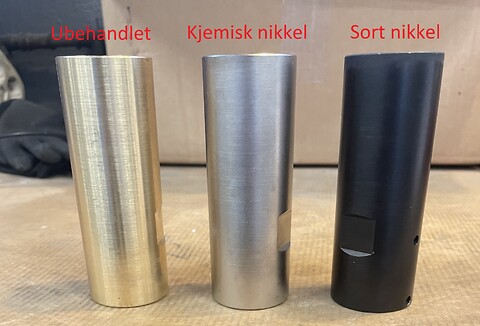 Sort fornikling  - Nikkel Sortnikkel Kjemisk-nikkel fornikling