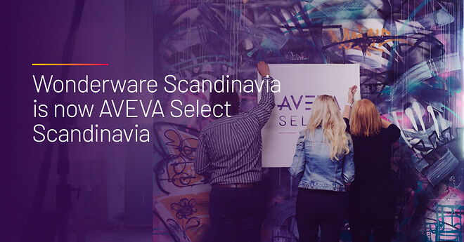 Wonderware Scandinavia är nu AVEVA Select Scandinavia
