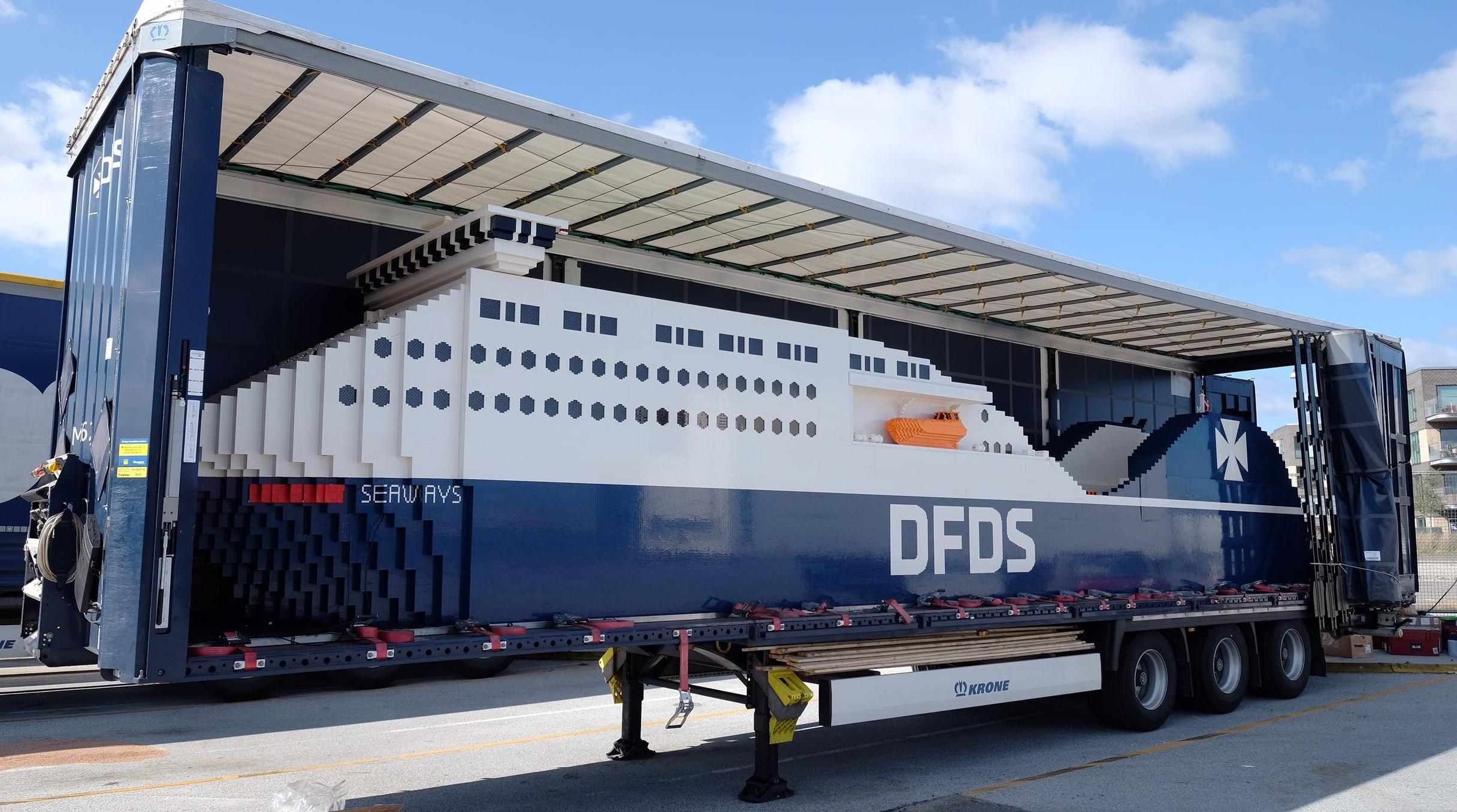 DFDS slå verdensrekorden med kæmpe