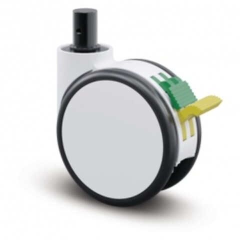 Swivel Castors with directional lock 150 mm Forma, 6941UFP150R05-28 white