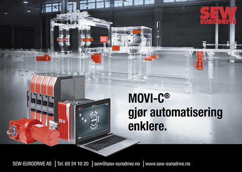 Movi-C modulbasert automatiseringssystem fra SEW-EURODRIVE