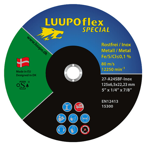 Luupoflex Special skrubskive til rustfri