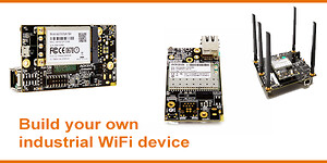 Acksys EmbedAir1000:\nBuild your own\nindustrial WiFi device\nDesigned to quickly & easily add an WiFi connectivity to any Ethernet equipment or simply to allow you to build your own industrial WiFi device. Meets the industrial requirements of applications such as onboard computers, CCTV,\nmedical equipment, mining equipment, military DCE,\nexplosion proof device...