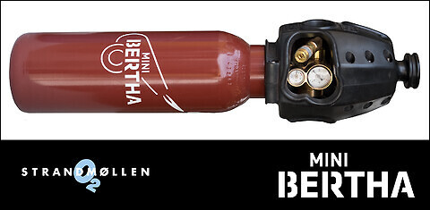 Mini Bertha Acetylen (5 liter), Strandmöllen AB - Mini Bertha Acetylen