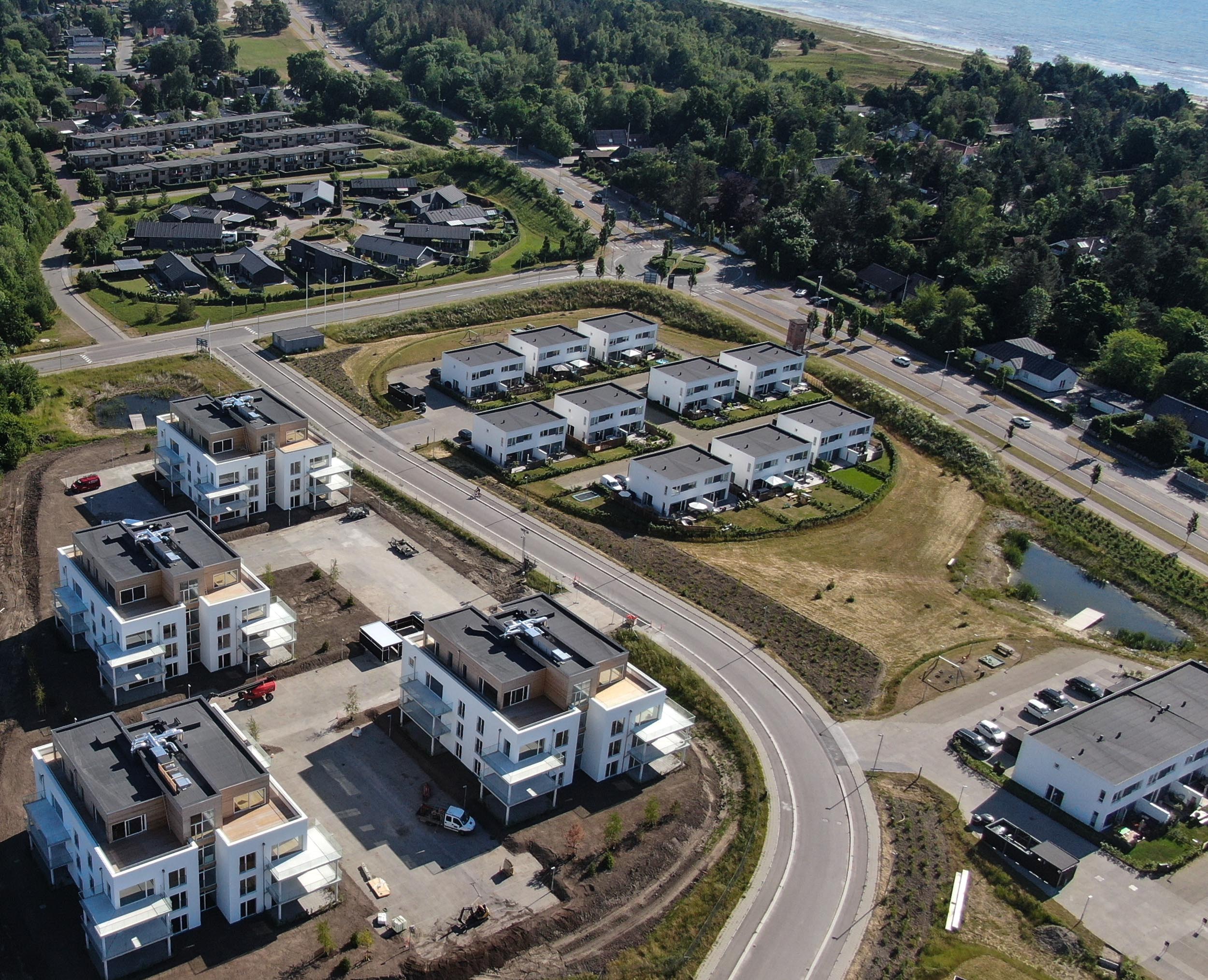 Rendezvous forkæle forsvar Punkthuse på plads på Troldmands Allé trods leveranceudfordringer -  Building Supply DK