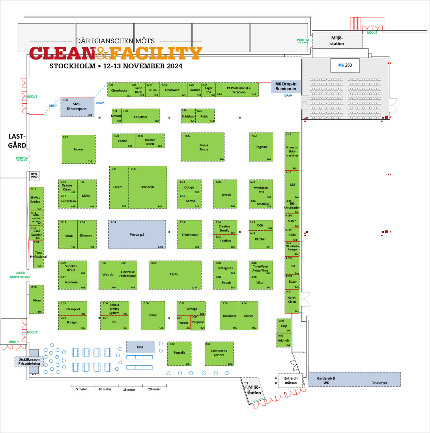 Clean & Facility 2024 hall overview