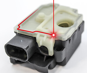 Lasersvets  av plastdetalj