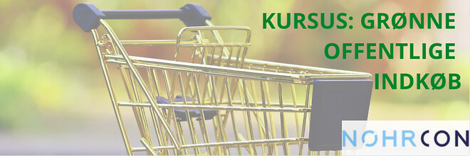 Kursus - Grønne offentlige indkøb - Nohrcon