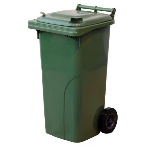 Europlast Affaldscontainer 2-hjulede 120L grøn