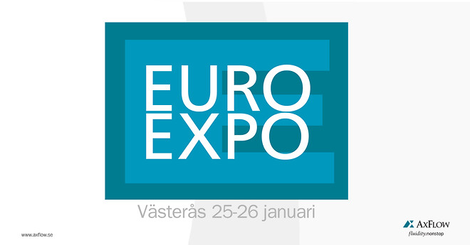 AxFlow ställer ut på Euro Expo Västerår