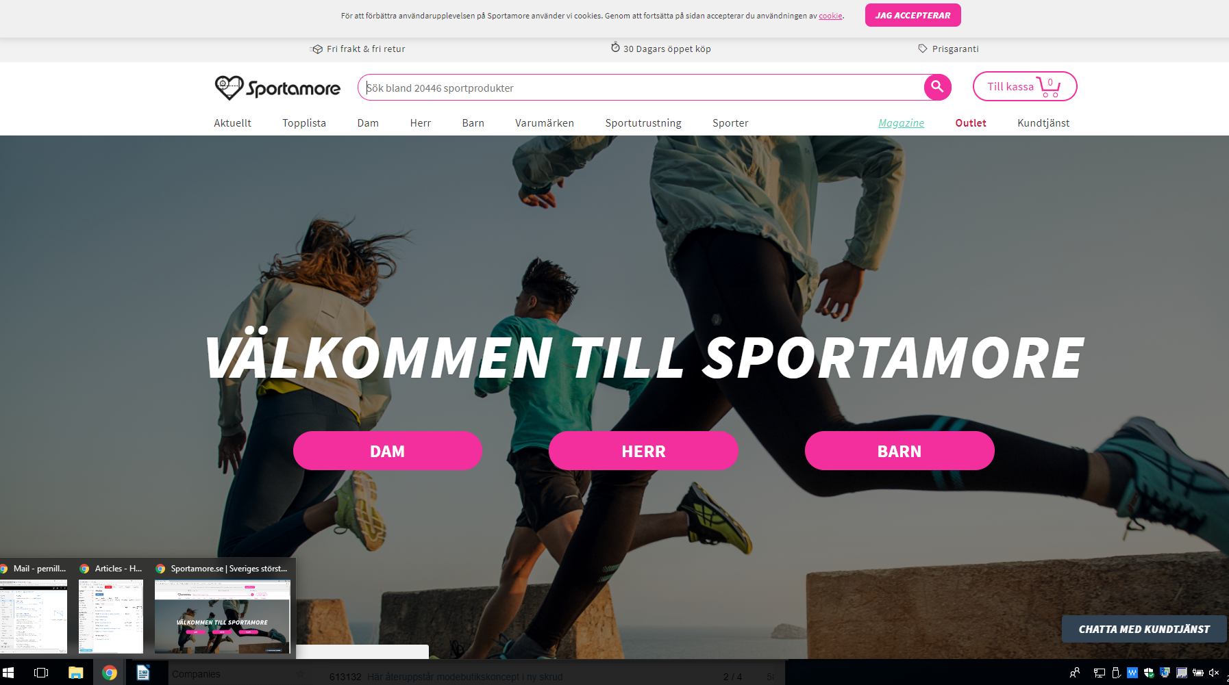 Så sålde Sportamore