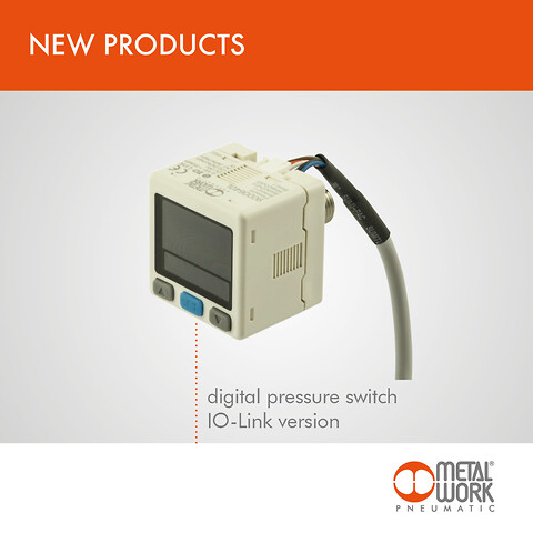 Digital Pressostat med IO-Link - Metal Work Danmark
