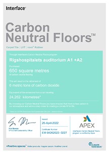 CO2 neutrale gulve