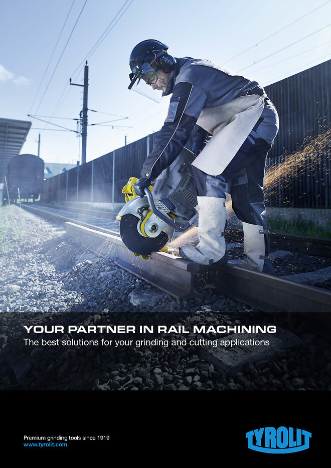 TYROLIT - your partner in rail machining.