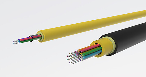 FTTH drop kabler  - Prysmian drop kabler - forbindelse til slutkunden