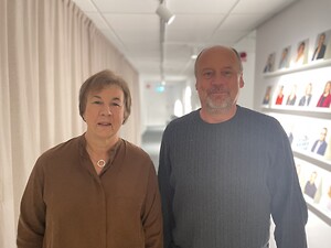 Berit Larsson och Johan Sköld 