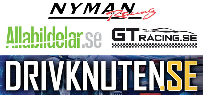 Nyman Racings sponsorer