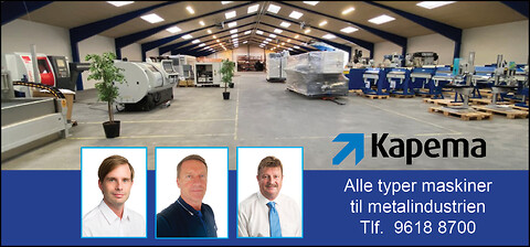 Kapema tilbyder den bredeste palette af maskiner til metalindustrien - kapema