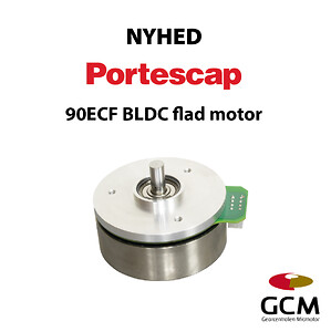Portescap 90ECF BLDC fladmotor