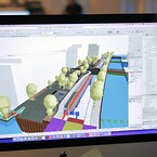 Archicad-model af Enghave Brygge Syd 