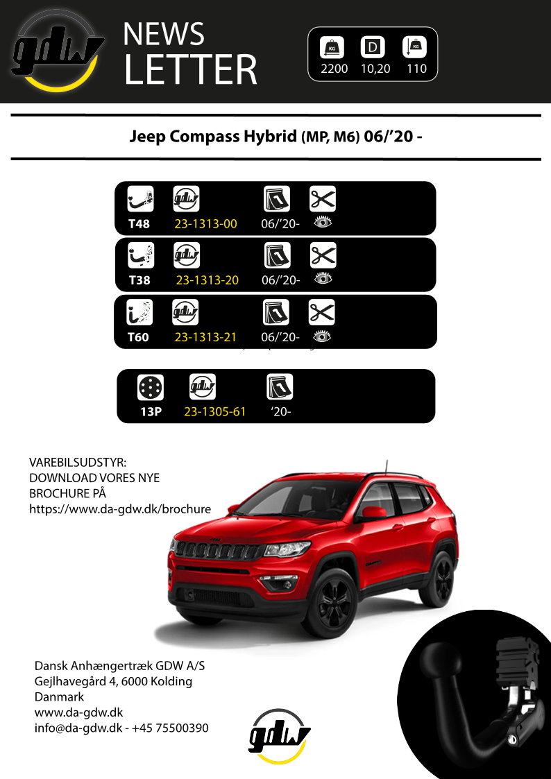 ACE-2 Dakdrager bagagedrager compatibel met Jeep Compass 2017