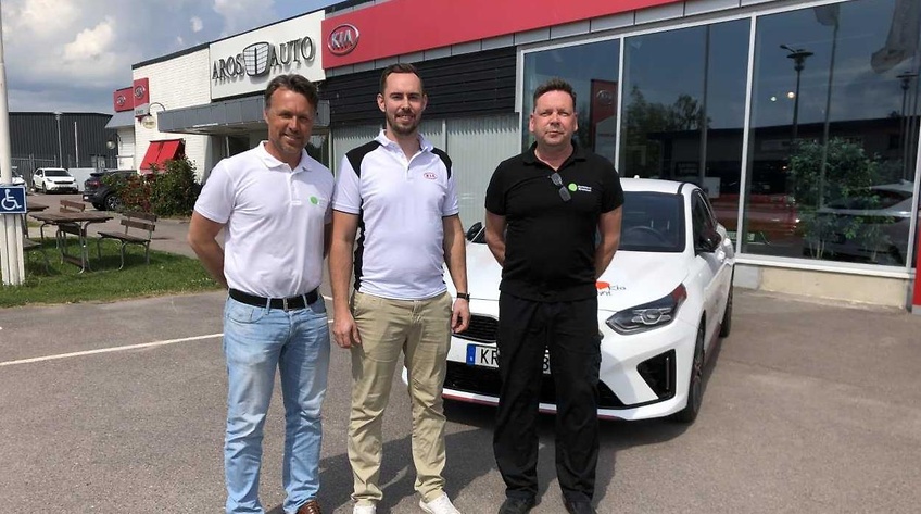 Första Kia-verkstaden som blivit Kvalitetssäkrad skadeverkstad