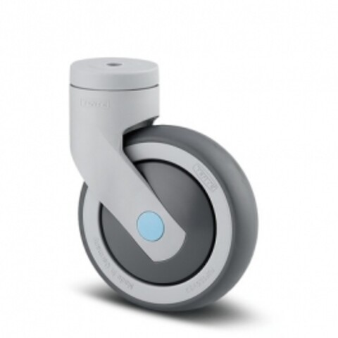Swivel Castors 100 mm Stainless, Conductive Levina, 5380XSC100P30-13