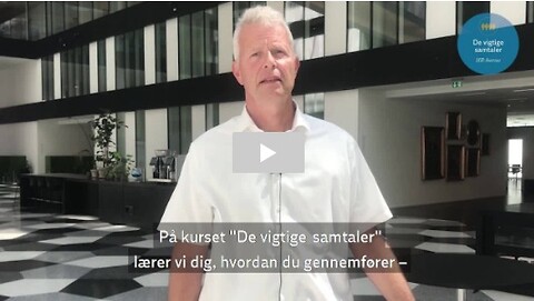 De vanskelige samtaler - Lær hvordan du holder de vanskelige samtaler